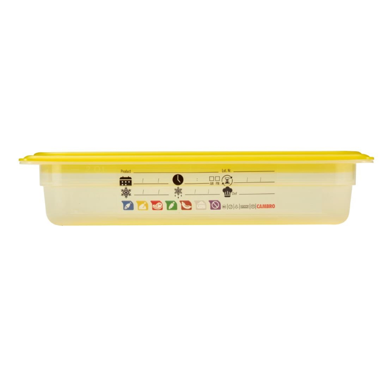 Bak uit polypropeen Cambro Safetrak IML GN 1/3 65mm - Gastronoble - JN508