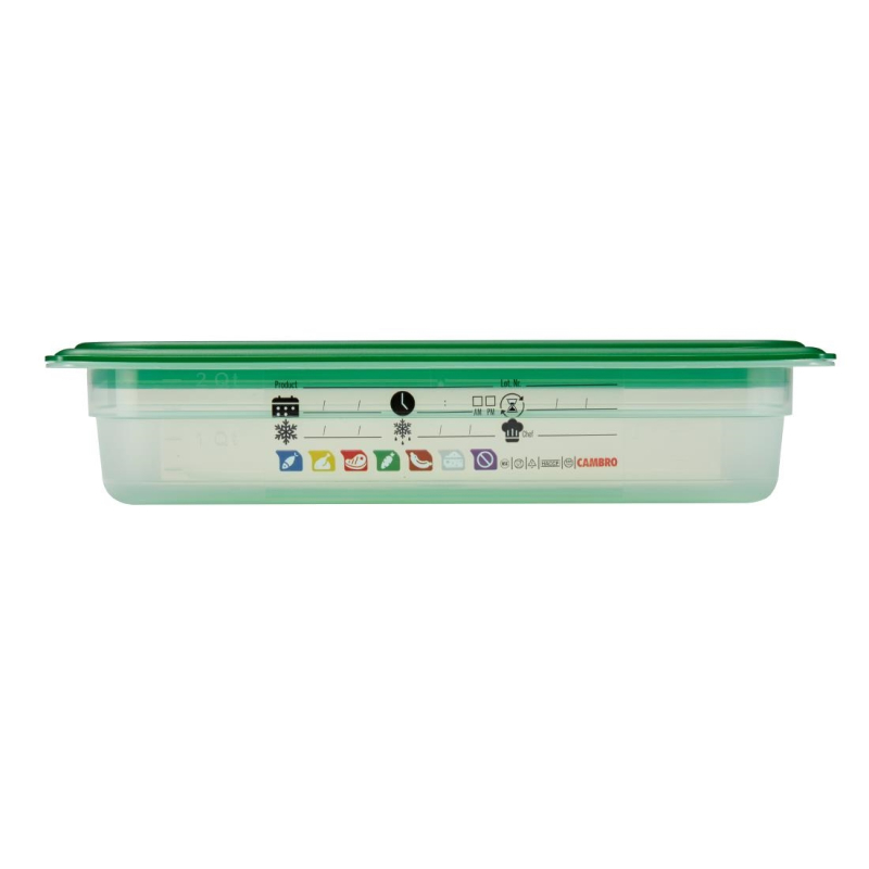 Bak uit polypropeen Cambro Safetrak IML GN 1/3 65mm - Gastronoble - JN508