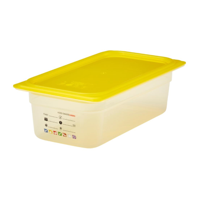 Bak in polypropyleen Cambro Safetrak IML GN 1/3 100mm - Gastronoble - JN509