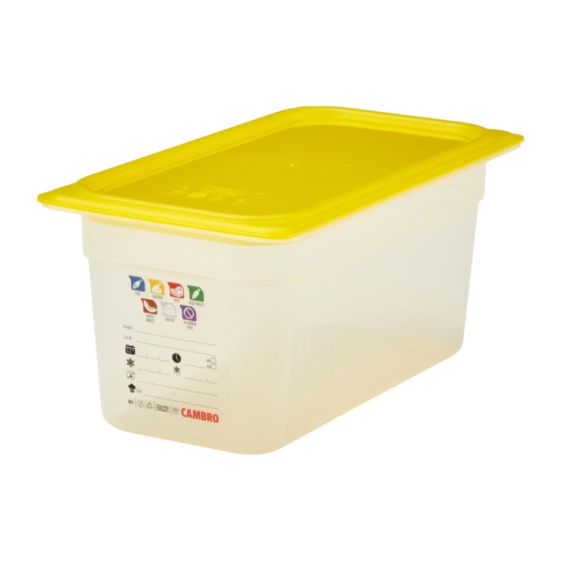 Bak in polypropylene Cambro Safetrak IML GN 1/3 150mm - Gastronoble - JN510