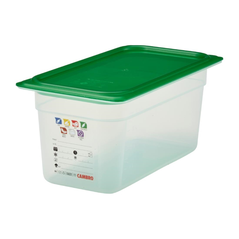 Bak in polypropylene Cambro Safetrak IML GN 1/3 150mm - Gastronoble - JN510