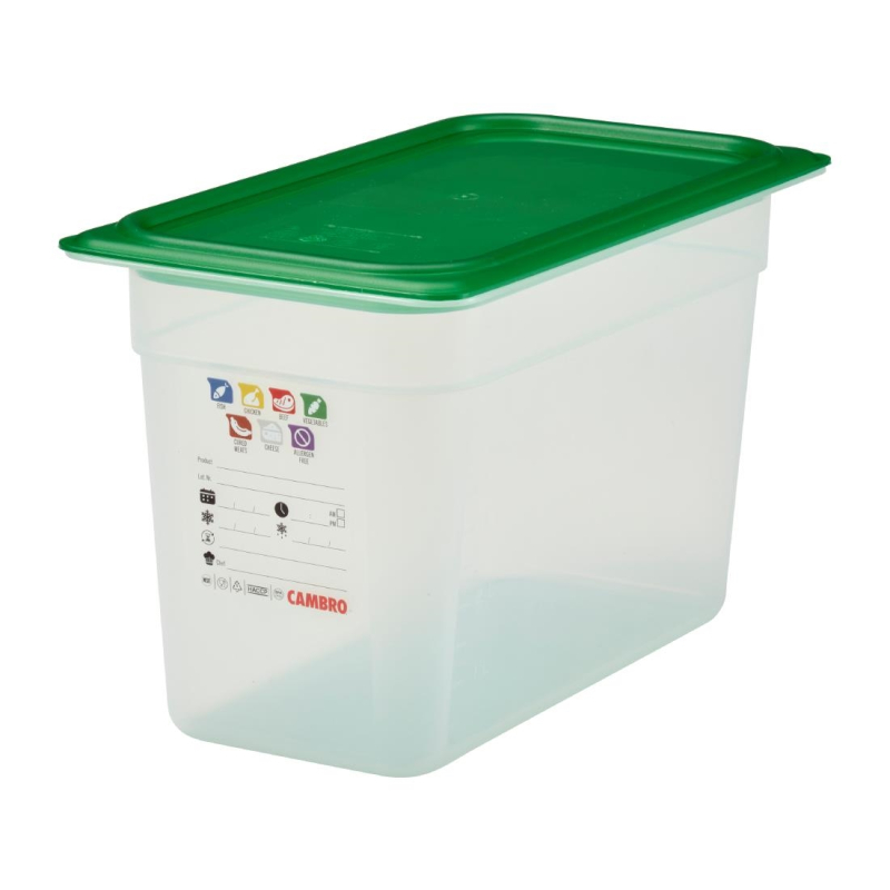 Plastic bak polypropeen Cambro Safetrak IML GN 1/3 200mm - Gastronoble - JN511