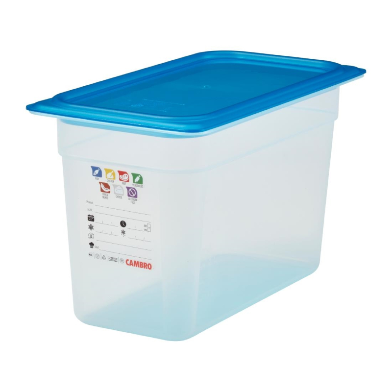 Plastic bak polypropeen Cambro Safetrak IML GN 1/3 200mm - Gastronoble - JN511