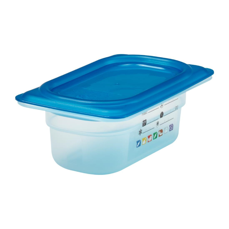 Bak in polypropeen Cambro Safetrak IML GN 1/9 65mm - Gastronoble - JN518