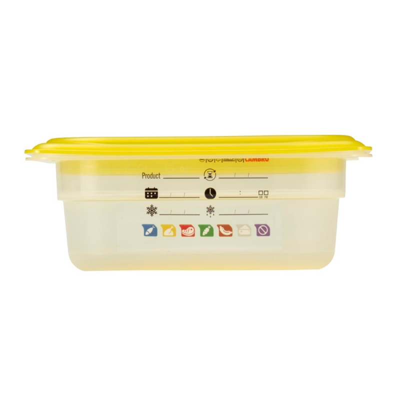 Bak in polypropeen Cambro Safetrak IML GN 1/9 65mm - Gastronoble - JN518