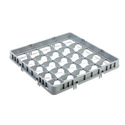 Frame voor glazen mand met 25 compartimenten