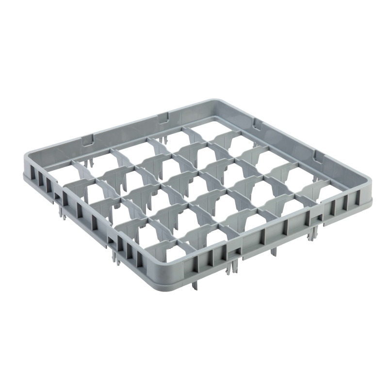Encadrement pour panier &agrave; verres 25 compartiments