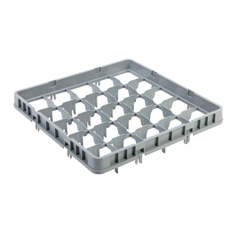 Encadrement pour panier &agrave; verres 25 compartiments