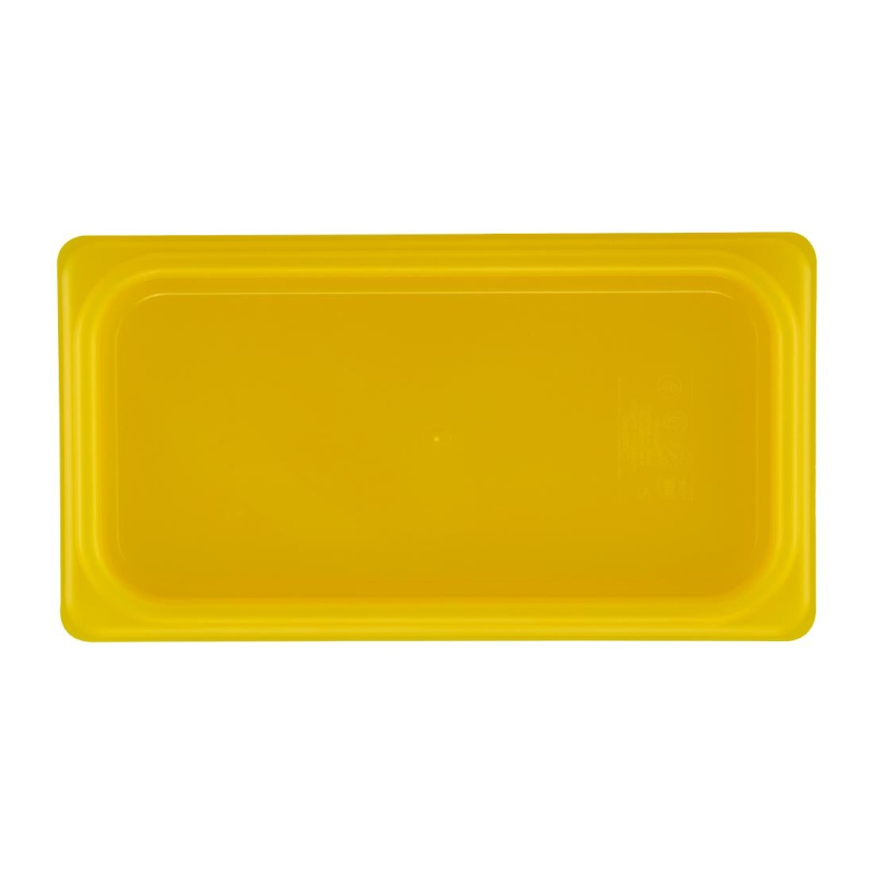 Hermetisch deksel van polypropyleen GN 1/3 Cambro Safetrak IML geel - Gastronoble - JN533