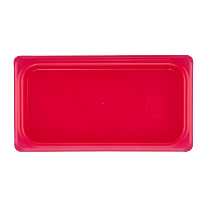 Hermetisch deksel van polypropyleen GN 1/3 Cambro Safetrak IML rood - Gastronoble - JN536