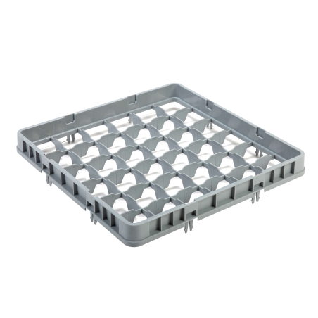 Encadrement panier &agrave; verres 36 compartiments