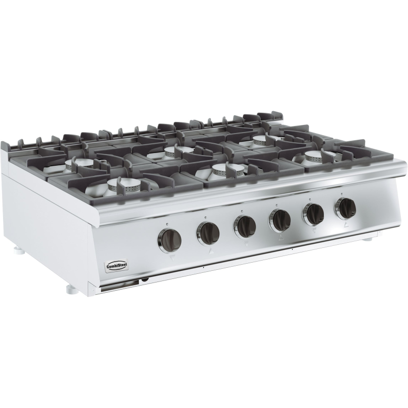 Base 700 cuisiniere a gaz 6 br. - Combisteel - 7178.0210