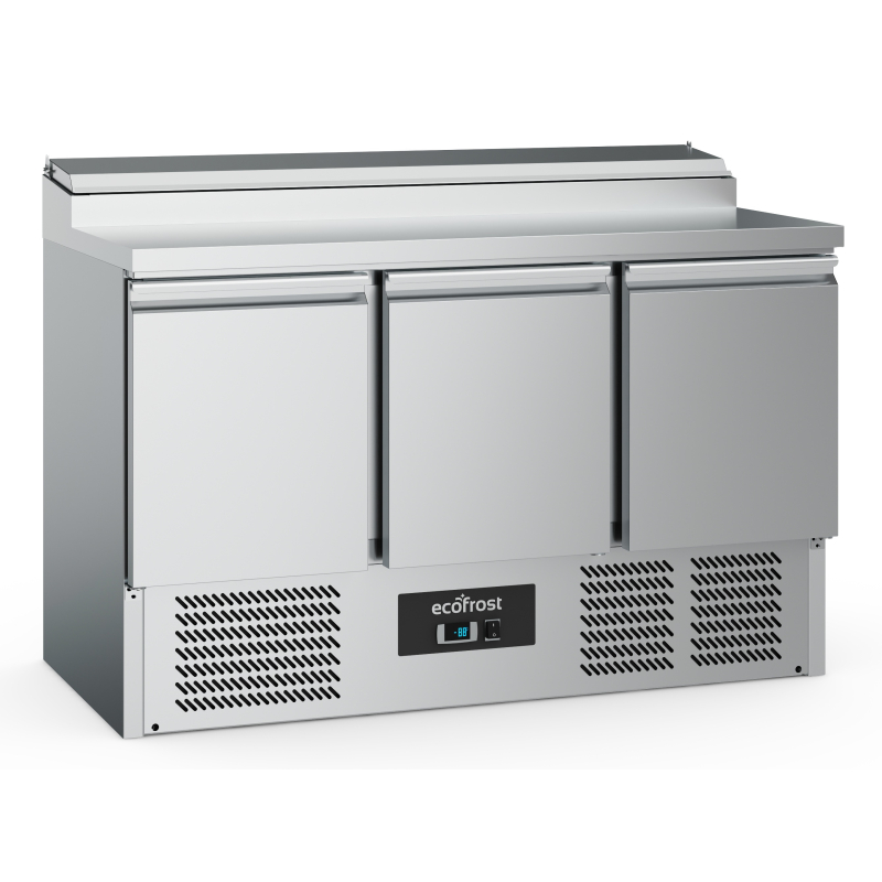 Saladette 3 portes 8x1/6gn r&eacute;cipient - Combisteel - 7950.5060