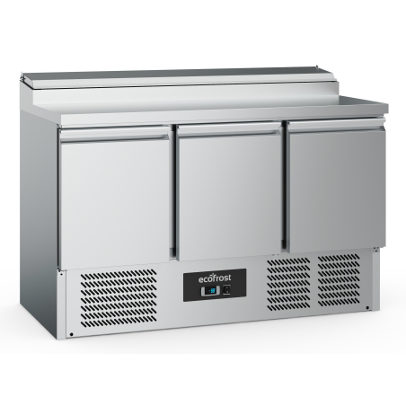 Saladette 3 portes 8x1/6gn r&eacute;cipient - Combisteel - 7950.5060