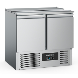 Saladette 2 portes 2,5x1/1gn r&eacute;cipient - Combisteel - 7950.5050