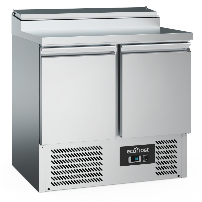 Saladette 2 portes 5x 1/6gn r&eacute;cipient - Combisteel - 7950.5058