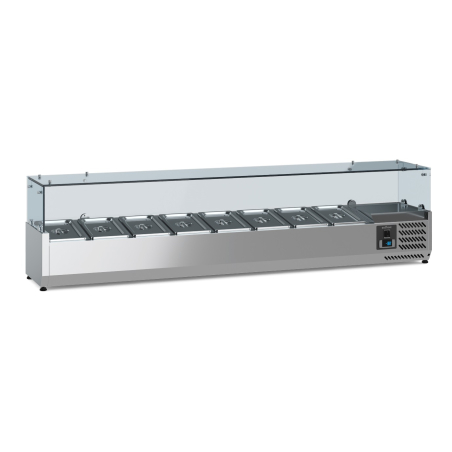 Puits r&eacute;frig&eacute;rat&eacute;e 1/4 gn x 8 - Combisteel - 7950.5121