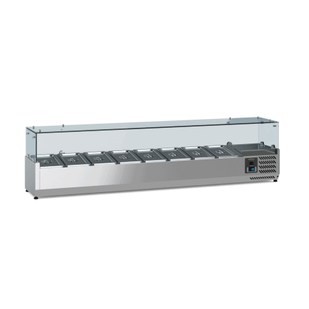 Puits r&eacute;frig&eacute;rat&eacute;e 1/4 gn x 8 - Combisteel - 7950.5121