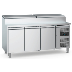 Saladette 3 portes 8x1/3gn r&eacute;cipient - Combisteel - 7950.5195