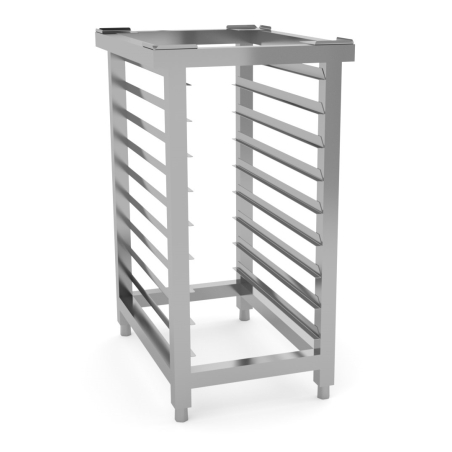 Support avec s&eacute;rie de glissi&egrave;res 9x1/1gn - Combisteel - 7013.0165