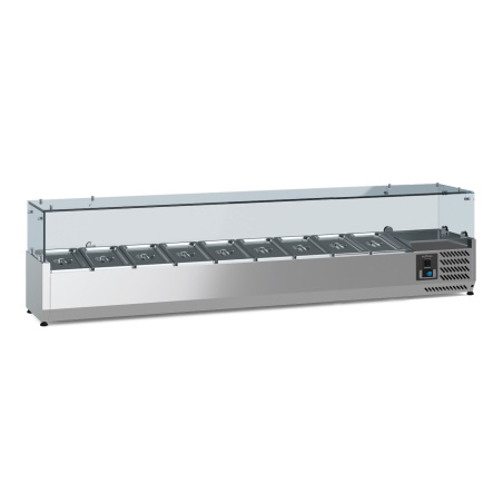 Puits r&eacute;frig&eacute;rat&eacute;e 1/3 gn x 9 - Combisteel - 7950.5133