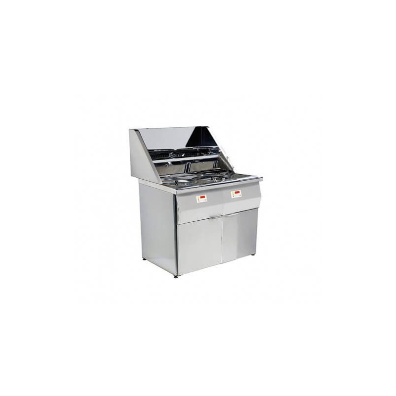 Friteuse santana sofinor twee ronde tanks