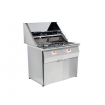 Friteuse santana sofinor twee ronde tanks