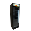 R&eacute;frig&eacute;rateur 1 porte en verre noir sens ouverture porte gauche - Combisteel - 7464.0093