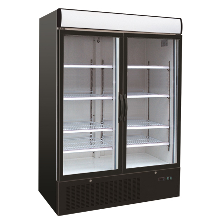 R&eacute;frig&eacute;rateur 2 portes en verre - Combisteel - 7450.0140
