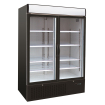R&eacute;frig&eacute;rateur 2 portes en verre - Combisteel - 7450.0140
