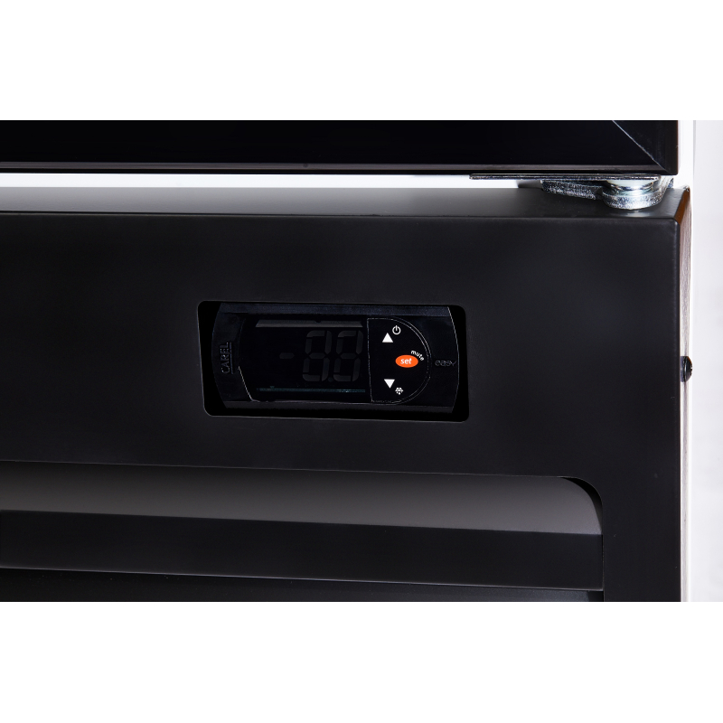 R&eacute;frig&eacute;rateur 2 portes en verre bez-750 gd - Combisteel - 7455.1390