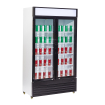 R&eacute;frig&eacute;rateur 2 portes en verre bez-750 gd - Combisteel - 7455.1390