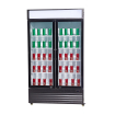 R&eacute;frig&eacute;rateur 2 portes en verre bez-750 gd - Combisteel - 7455.1390
