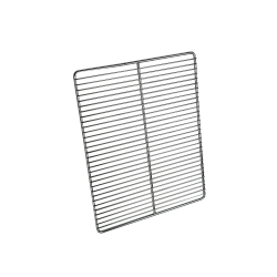 Grille en acier inox &agrave; droit pour 7455.1350-1353-1360 - Combisteel - 7455.1354