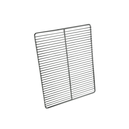 Grille en acier inox &agrave; droit pour 7455.1350-1353-1360 - Combisteel - 7455.1354