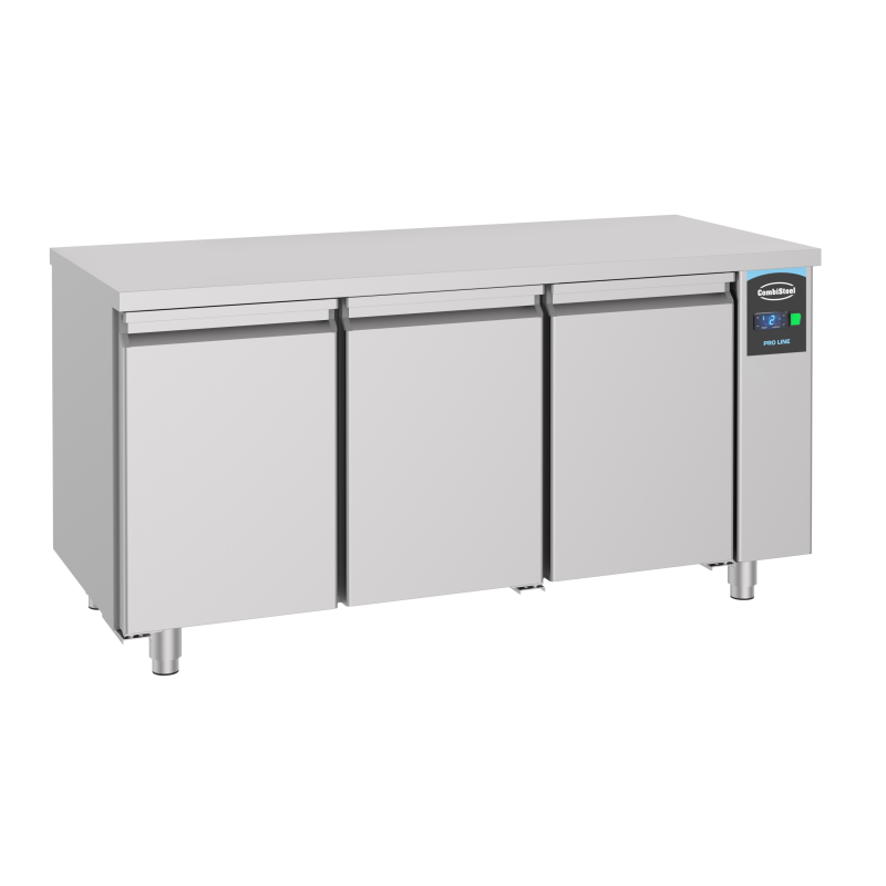 700 table r&eacute;frig&eacute;r&eacute;e 3 portes excl. moteur - Combisteel - 7489.5090