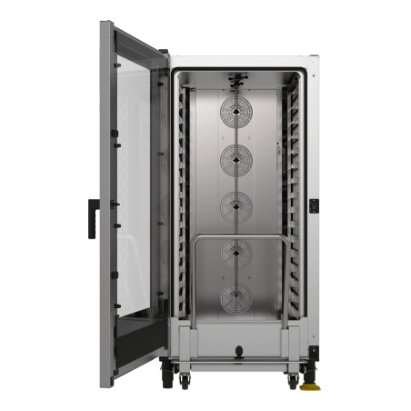Unox 20 Gn 1/1 combi steamer interieur met ChefTop Plus rek
