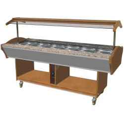 Buffet chaud gn 6/1 -...