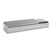 Puits r&eacute;frig&eacute;r&eacute;e couvercle en acier inox 1/4 gn x 10 - Combisteel - 7450.0029