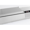 Puits r&eacute;frig&eacute;r&eacute;e couvercle en acier inox 1/3gn x 6 - Combisteel - 7450.0033