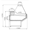 Vitrine r&eacute;frig&eacute;r&eacute;e owen 2.0 - Combisteel - 7486.0025