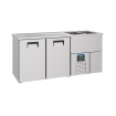 Refroidisseur de bi&egrave;re 2 portes 2r - Combisteel - 7489.5320