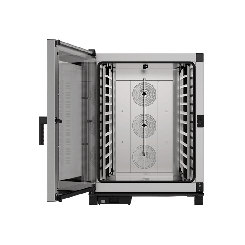 Unox 6 Gn 2/1 ChefTop Plus combi oven interieur