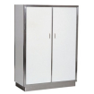 Armoire de porcelaine en acier inox 2 portes 5 niveaux 1280 - Combisteel - 7003.0702