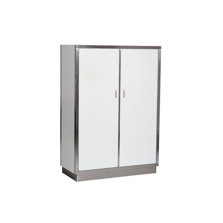 Armoire de porcelaine en acier inox 2 portes 5 niveaux 950 - Combisteel - 7003.0701