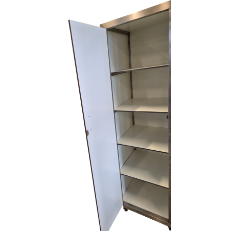 Armoire de porcelaine en acier inox 2 portes 5 niveaux 950 - Combisteel - 7003.0701