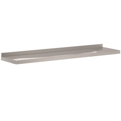 300 &eacute;tag&egrave;re murales en inox 1200 excl. consoles - Combisteel - 7455.0505