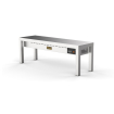 &Eacute;tag&egrave;re chauffante en c&eacute;ramique 1 niveaux 1400 4 heaters of 250w - Combisteel - 7020.0710
