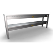 &Eacute;tag&egrave;re chauffante en c&eacute;ramique 2 niveaux 1800 10 heaters of 250w - Combisteel - 7020.0750