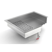 Bac &agrave; glace pil&eacute;e int&eacute;gr&eacute; 4/1 gn - Combisteel - 7013.2735